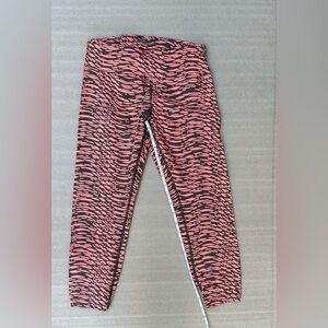 Calvin Klein Pink and Black Kids Leggings
